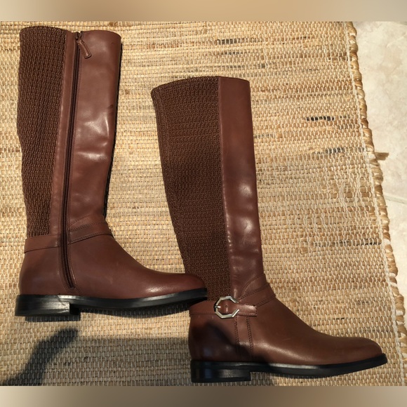 Cole Haan Shoes Nwot Cole Haan Leather Knee Hi Boots Sz 6 And Top Shelf Quality